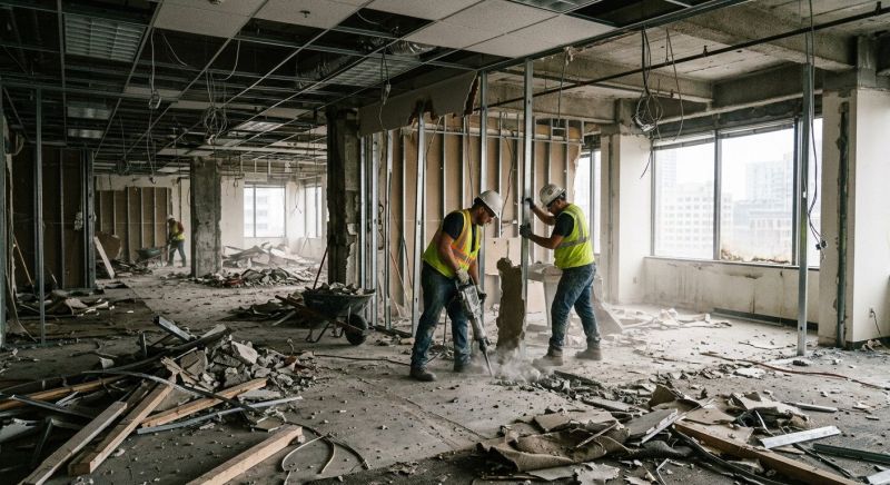 Industrial Demolition in Katy, TX
