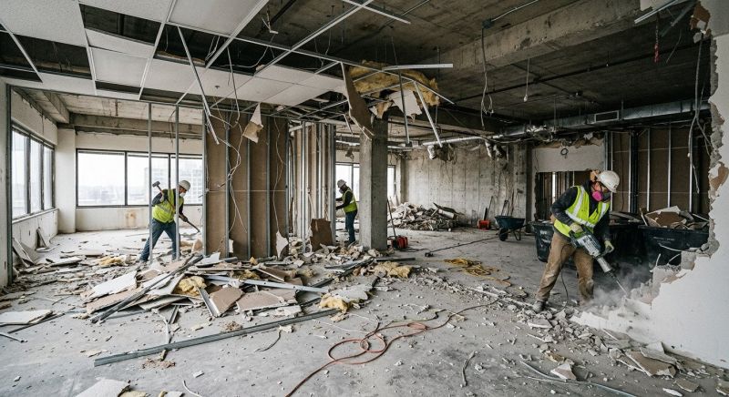 Factory Demolition in Katy, TX