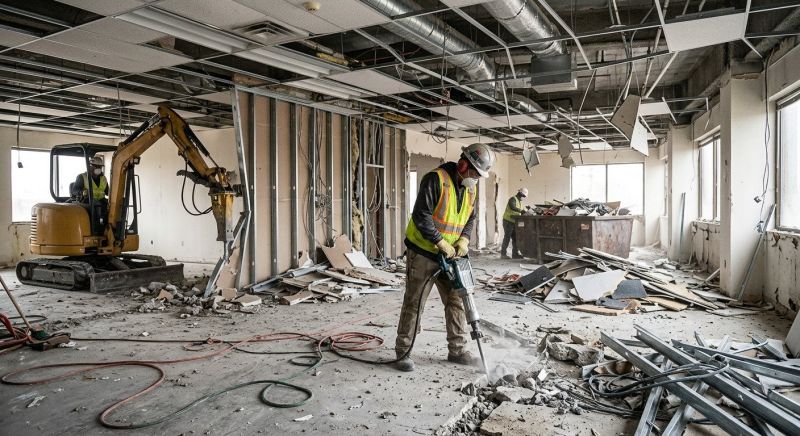 Parking Lot Removal in Sacramento, CA